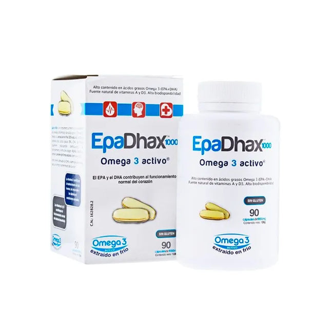 Epadhax Active Omega 3 1000 Mg, 90 capsules