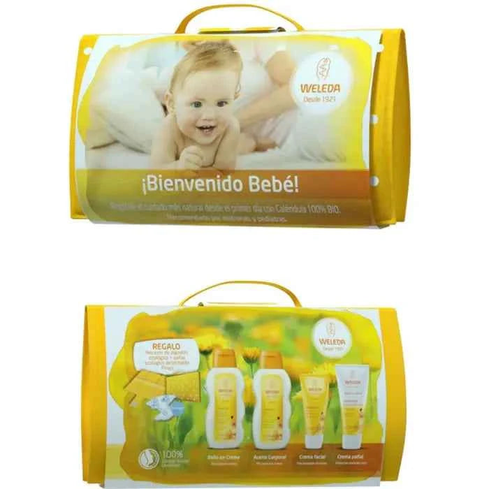 Weleda Baby Calendula – Cream Bath 200 ml Unisex, Set 5 Pieces