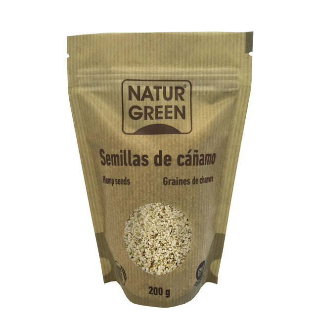 Naturgreen Semillas De Cañamo Bio, 200 g