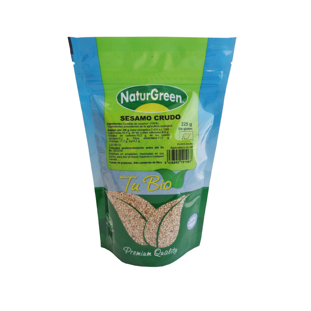 Naturgreen Sesamo Crudo Bio, 225 g