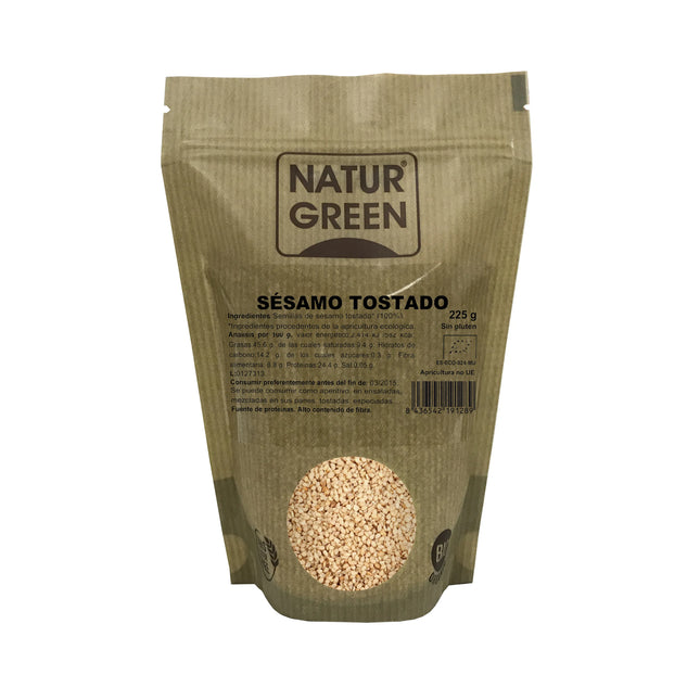 Naturgreen Sesamo Tostado Bio, 225 g
