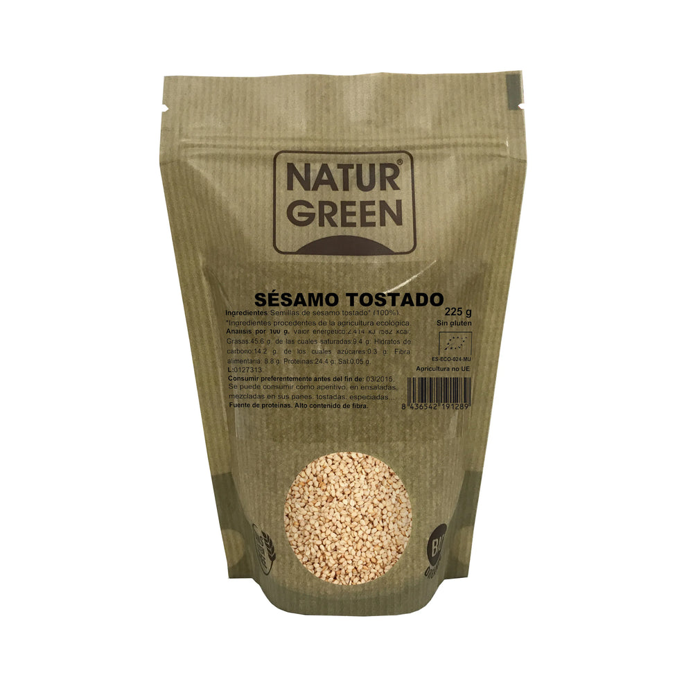 Naturgreen Sesamo Tostado Bio, 225 g
