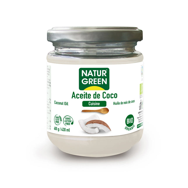 Naturgreen Aceite De Coco Suave Tarro, 400 g