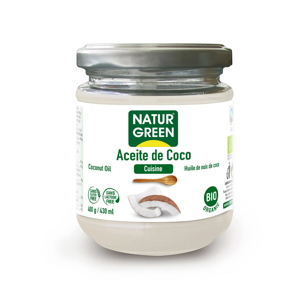 Naturgreen Aceite De Coco Suave Tarro, 400 g