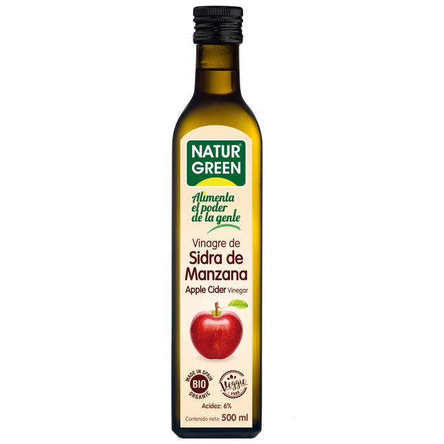 Naturgreen Vinagre De Sidra De Manzana Bio, 500 ml