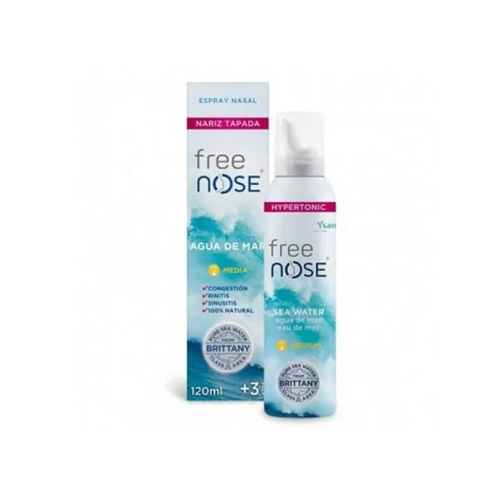 Ysana Free Nose Seawater Medium Strength, 120 ml
