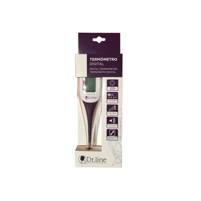 DR. LINE Digital Thermometer Flexible Tip 1U