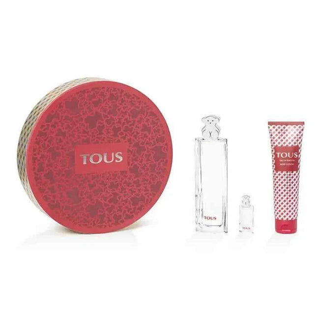 TOUS Eau de Toilette for Women – Spray 50 ml, Set 3 Pieces