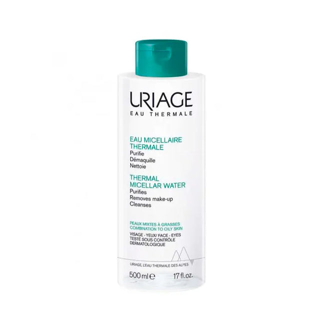 Uriage Thermal Micellar Water for Oily and Combination Skin, 500 ml