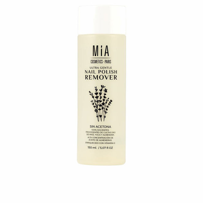 MÍA Cosmetics Ultra Gentle Nail Polish Remover Unisex, 100 ml