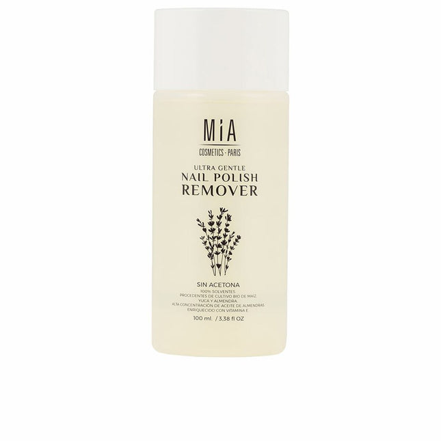 MÍA Cosmetics Ultra Gentle Nail Polish Remover Unisex, 100 ml