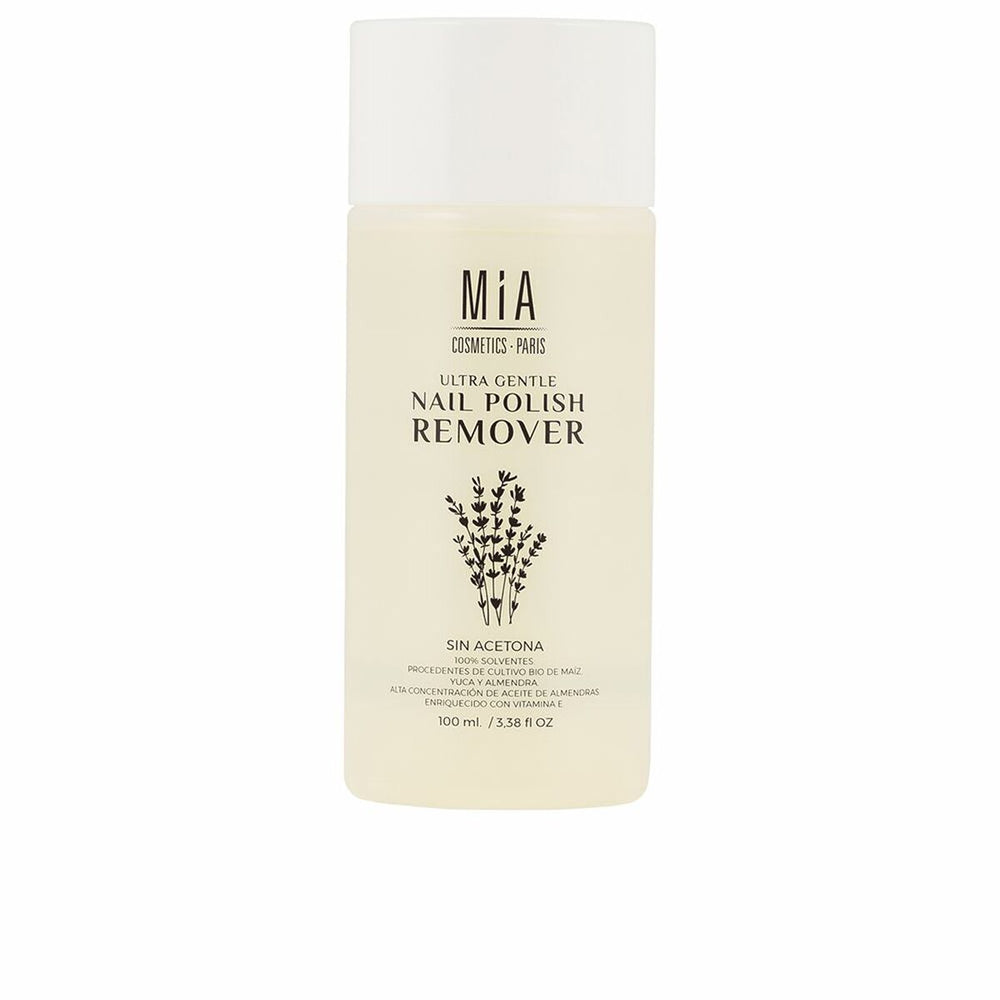 MÍA Cosmetics Ultra Gentle Nail Polish Remover Unisex, 100 ml