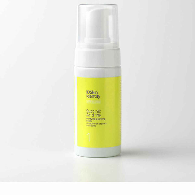 SKIN Generics Id Skin Identity Succinic Acid 1 Limpiador En Espuma Purificante Unisex, 100 ml