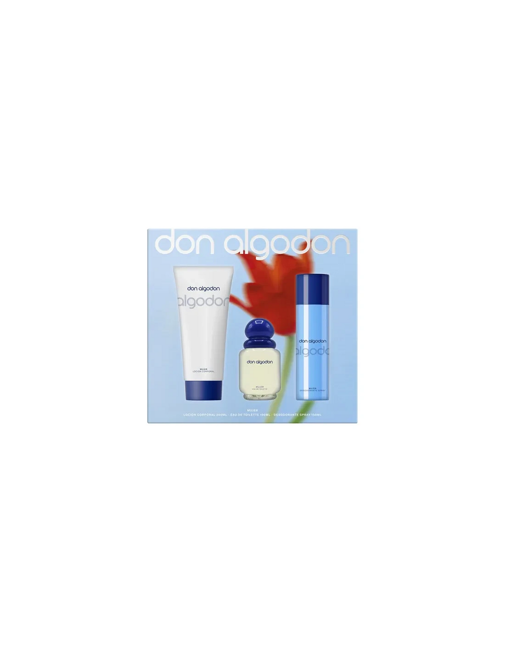 DON Algodón Est D Algodon 100 Body 200 ml – Gel Ducha for Men, 200 ml