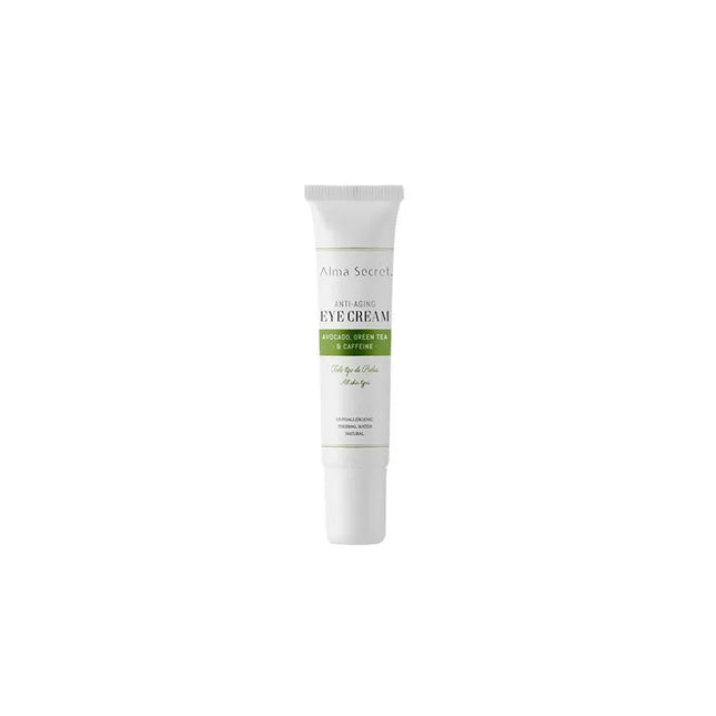 ALMA Secret Eye – Cream Antiedad Con Aguacate, Té Verde y Cafeína Unisex, 10 ml