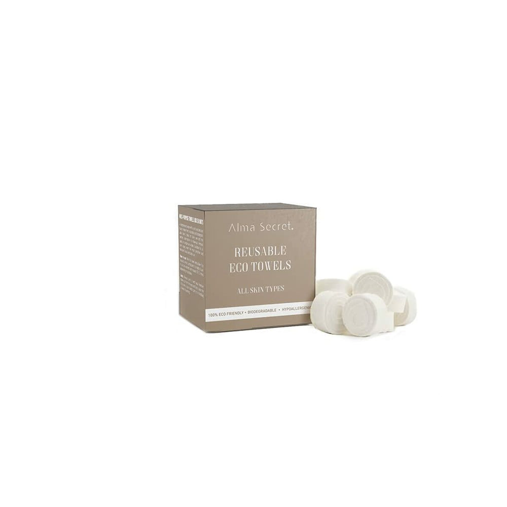 ALMA Secret Reusable Eco-Towels Toallitas Comprimidas 15 U Unisex