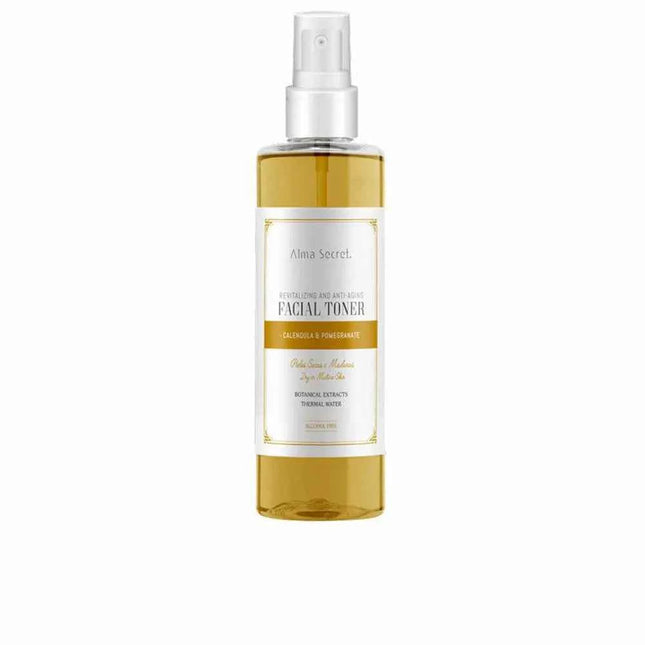ALMA Secret Facial Toner Revitalizante y Antiedad Con Caléndula y Granada Unisex, 200 ml