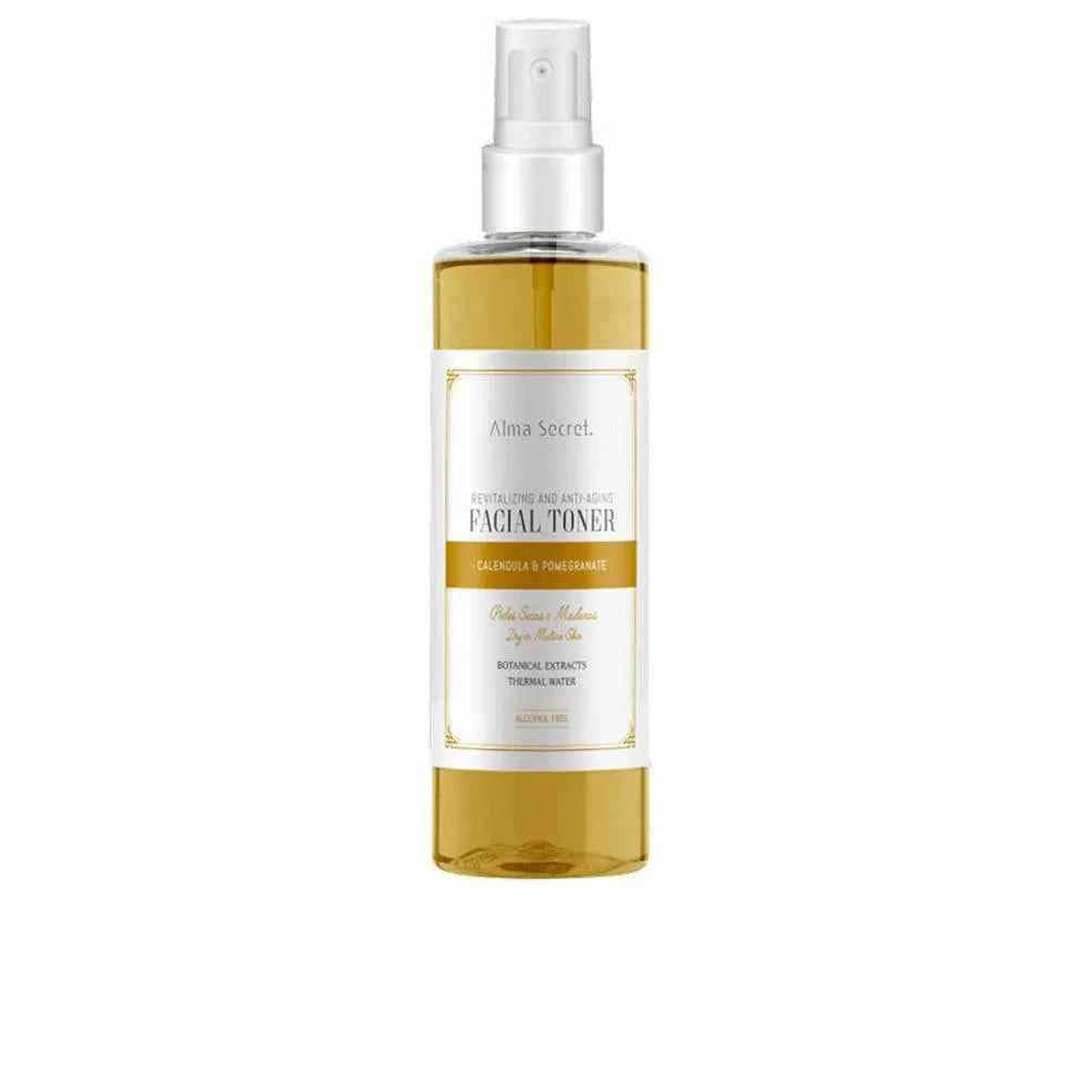 ALMA Secret Facial Toner Revitalizante y Antiedad Con Caléndula y Granada Unisex, 200 ml