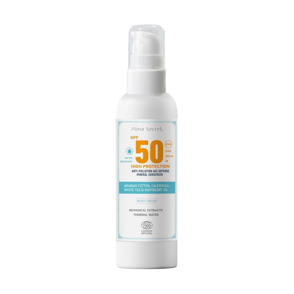 ALMA Secret High Protection Crema Corporal Spf50 Unisex, 100 ml