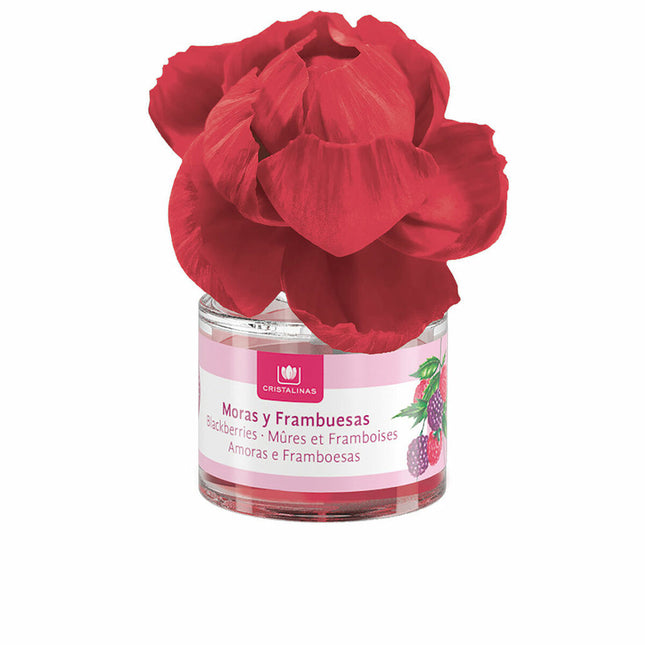 Cristalinas Flor Perfumada Ambientador 0 Moras y Frambuesas, 40 ml