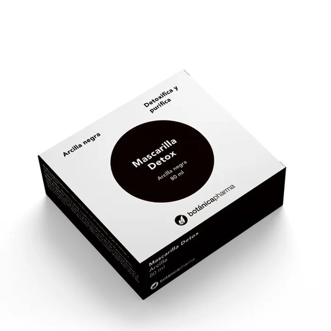 Botánicapharma Botanicapharma Black Clay Detox Mask, 80 ml