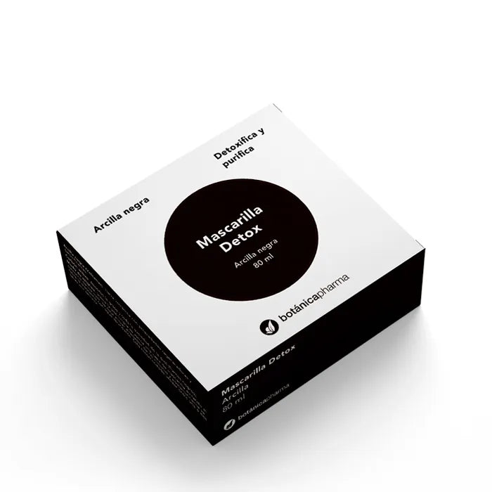 Botánicapharma Botanicapharma Black Clay Detox Mask, 80 ml