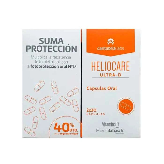Heliocare Ultra D 2x, 30 capsules