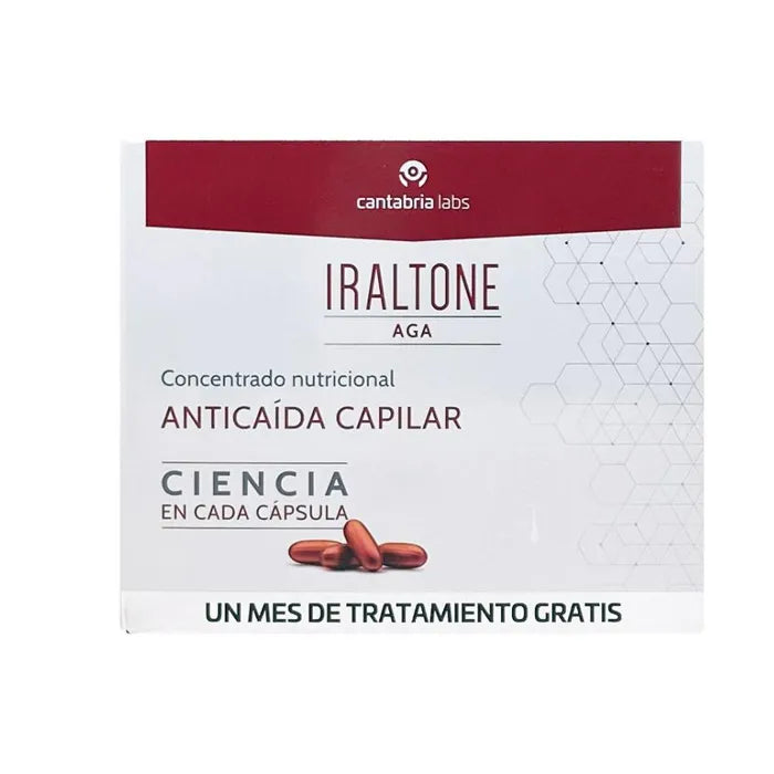 Iraltone AGA Hair Loss 2 x Unisex, 60 capsules