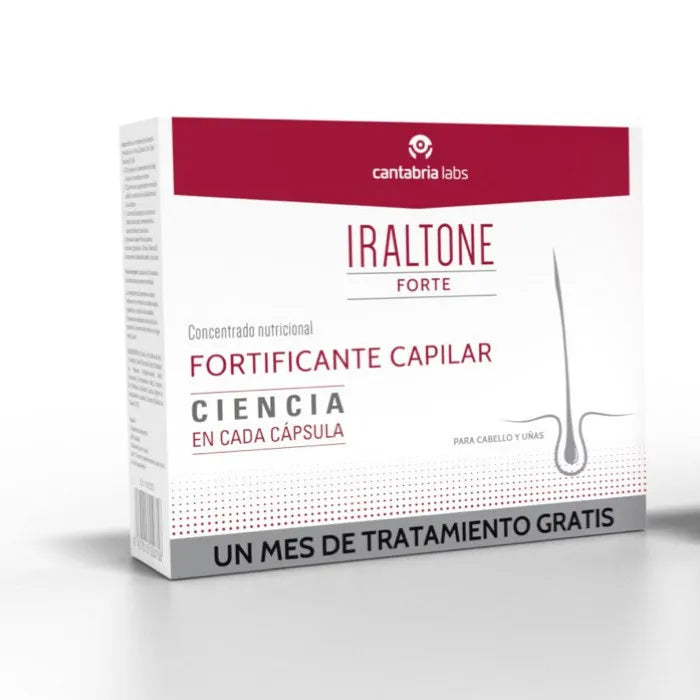 Iraltone Forte Hair Fortifier 2 x Unisex, 60 capsules