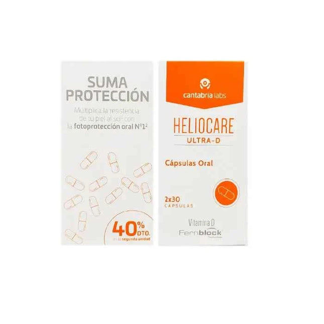 Heliocare Ultra - D 2 x Unisex, 30 capsules