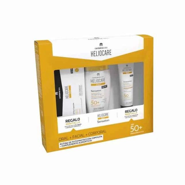 Heliocare 360 Opti D Sensation Ultra Light Oil Free Spf50+ 50 ml Unisex, Set 2 Pieces