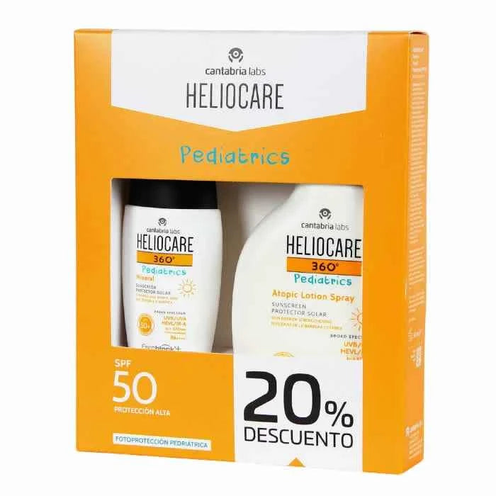 Heliocare Pediatrics Atopic – Lotion Spray Spf50 250 ml Unisex, Set 2 Pieces