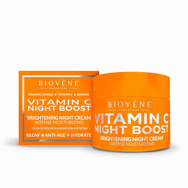 Biovene Vitamin C Night Boost Brightening Night – Cream Intense Moisturizing Unisex, 50 ml