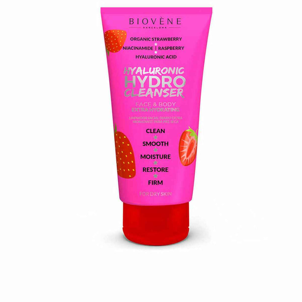 Biovene Hyaluronic Hydro Cleanser Face y Body Extra Hydrating Unisex, 200 ml