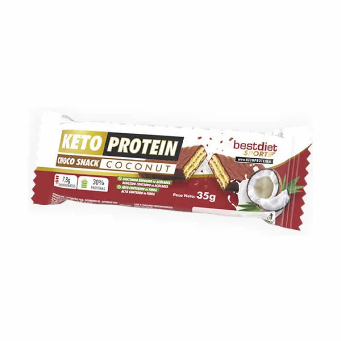 KETO Protein Choco Snack Coconut, 35 g