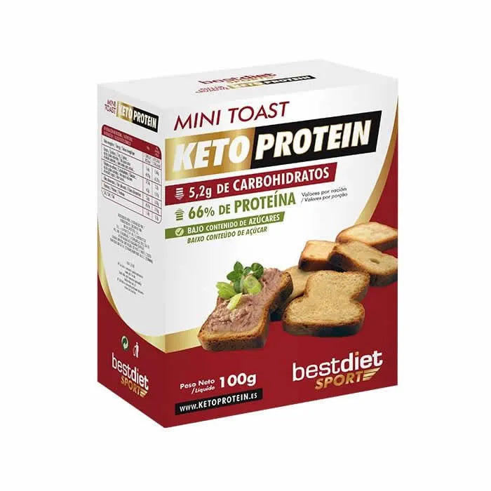 KETO Protein Mini Toast, 100 g