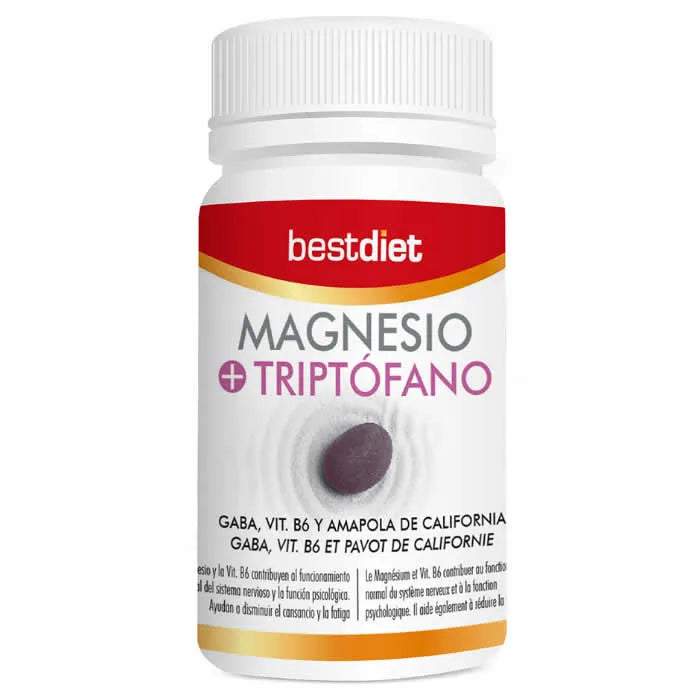 BEST DIET Magnesio+Triptófano 30Caps