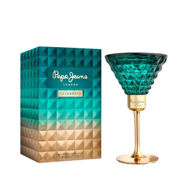 PEPE Jeans Celebrate For Her – Eau de Parfum for Women Natural Spray, 80 ml
