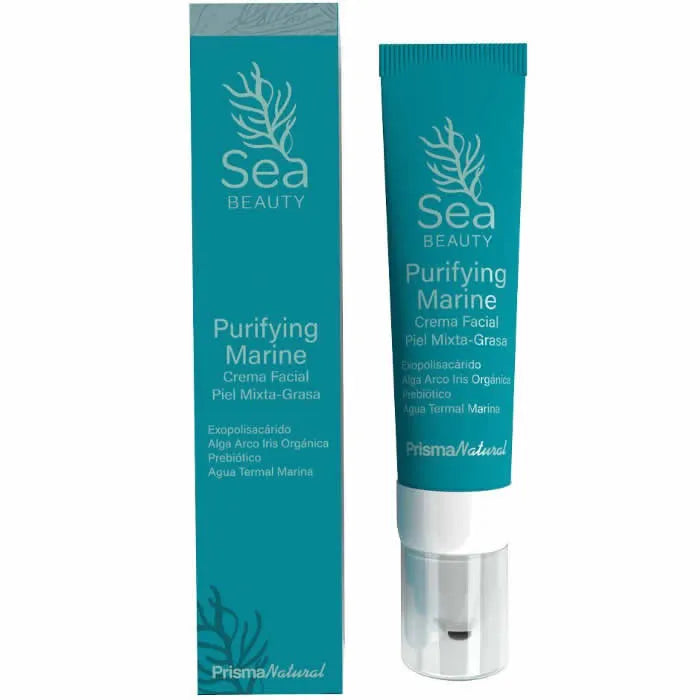Prisma Natural Sea Beauty Purifying Marine Facial Emulsion For Combination Skin Unisex, 50 ml