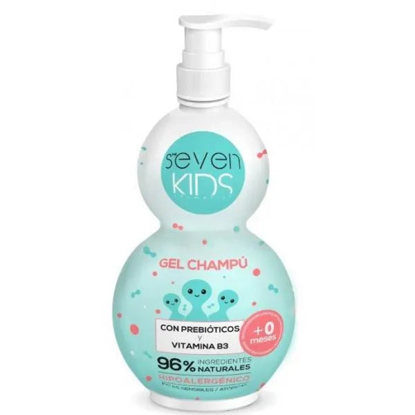 THE Seven Cosmetics Gel Champu Seven Kids Unisex, 400 ml