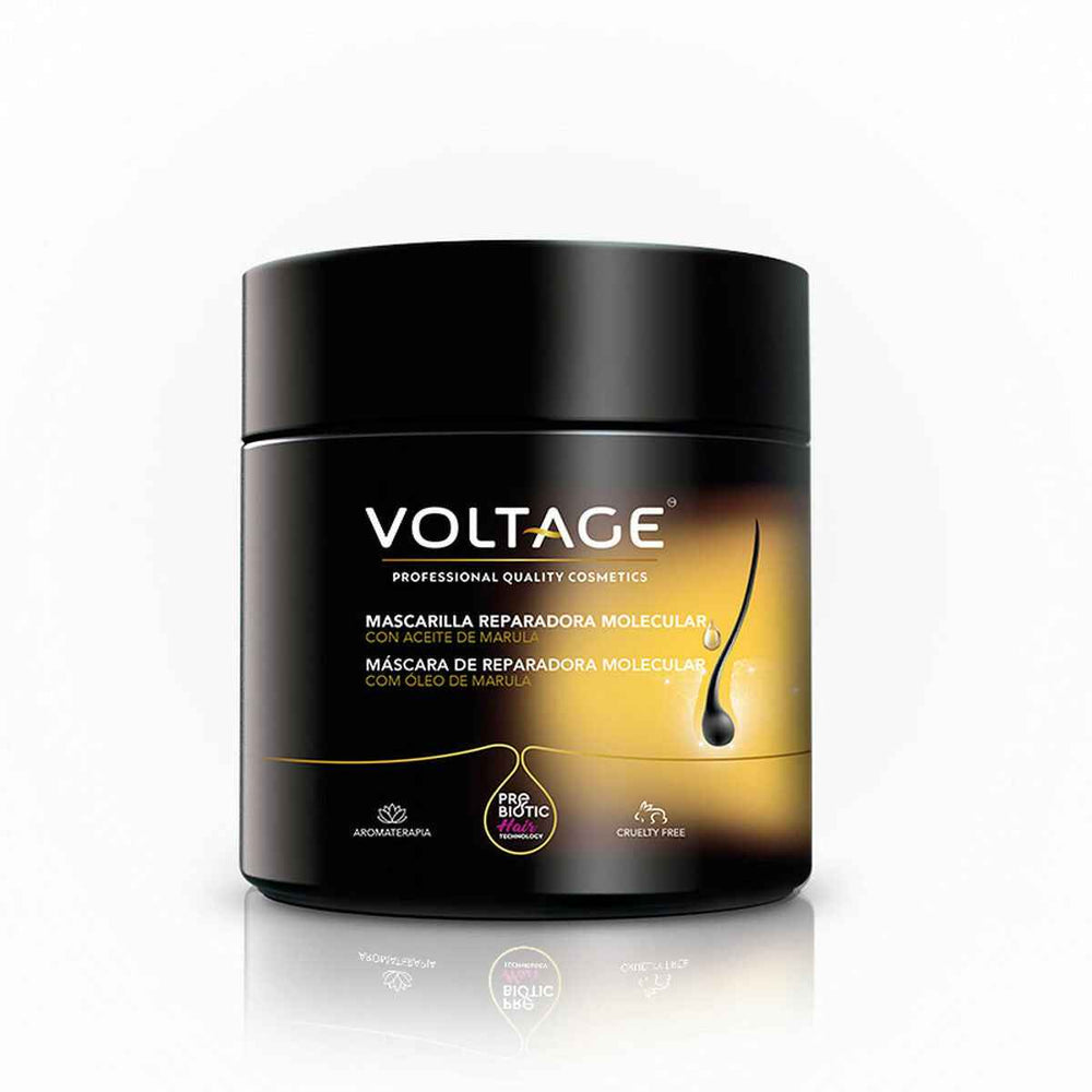 Voltage Cosmetics Prebiotic Hair Technology Mascarila Reparadora Con Aceite De Marula Unisex, 500 ml