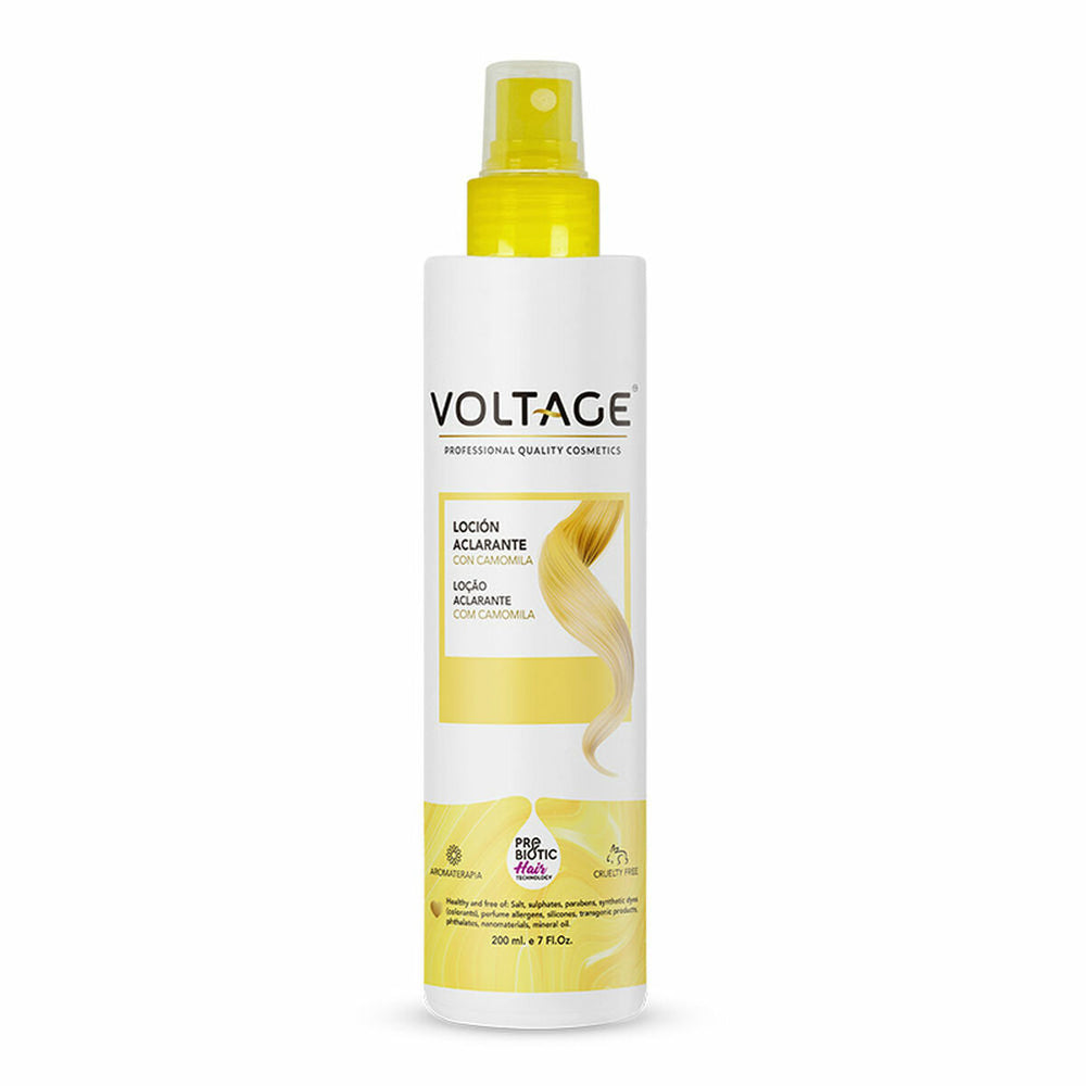 Voltage Cosmetics Prebiotic Hair Technology Loción Aclarante Con Camomila Unisex, 200 ml