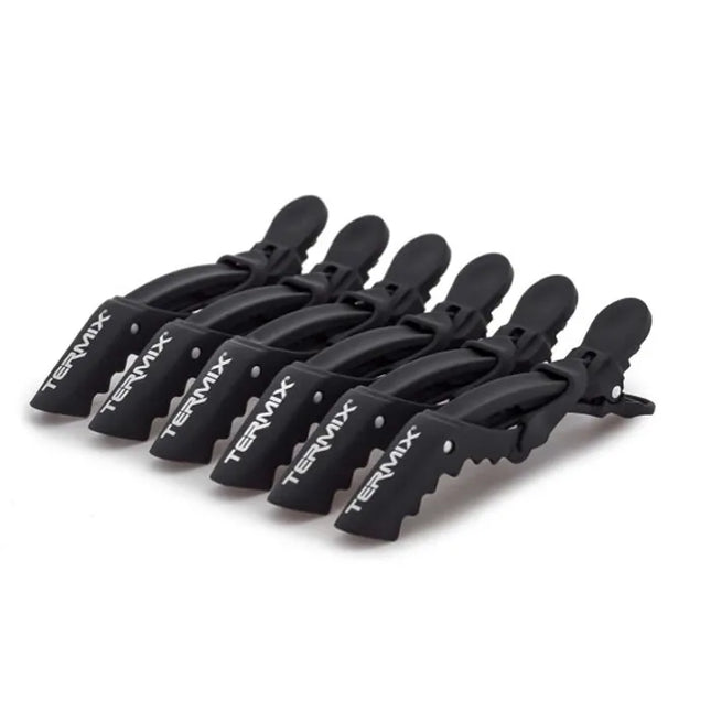 Termix Professional Soft Touch Hair Clips Unisex, 6 Units