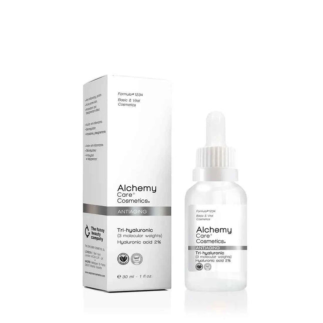 Alchemy CARE Cosmetics Tri-Hyaluronic 2 Sérum Antiedad Unisex, 30 ml