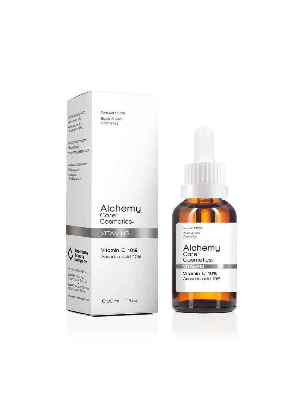 Alchemy CARE Cosmetics Vitamin C 10 Sérum Unisex, 30 ml