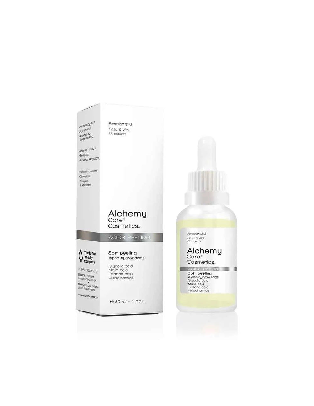 Alchemy CARE Cosmetics Soft Peeling Sérum Unisex, 30 ml