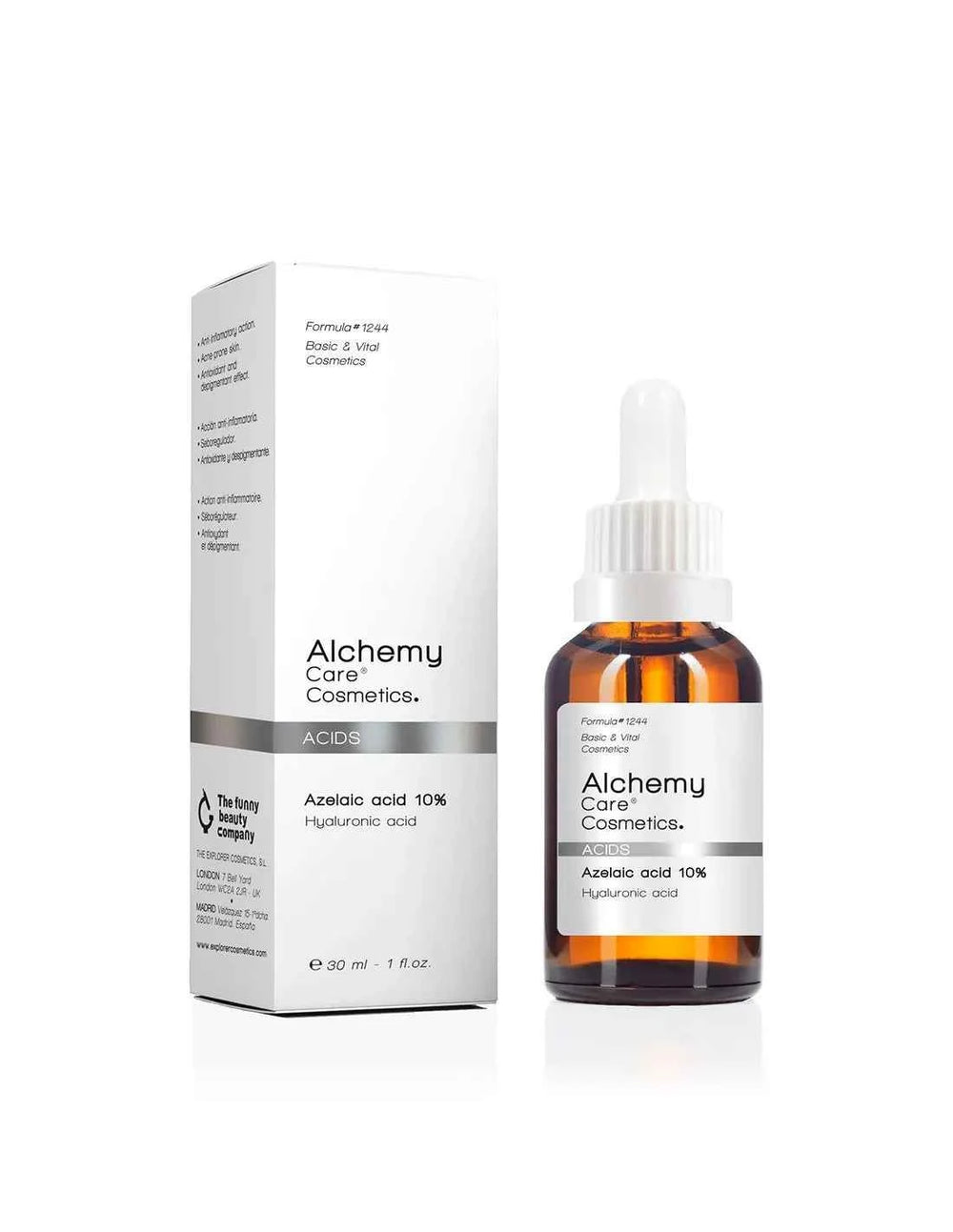 Alchemy CARE Cosmetics Azelaic Acid 10 Sérum Unisex, 30 ml