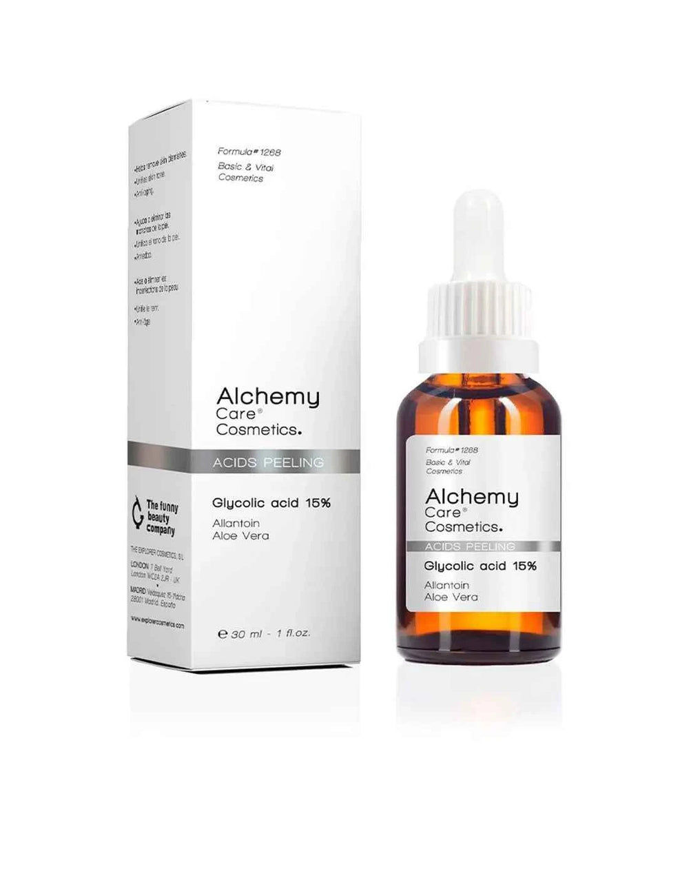 Alchemy CARE Cosmetics Acids Peeling Glycolic Acid 15 Unisex, 30 ml