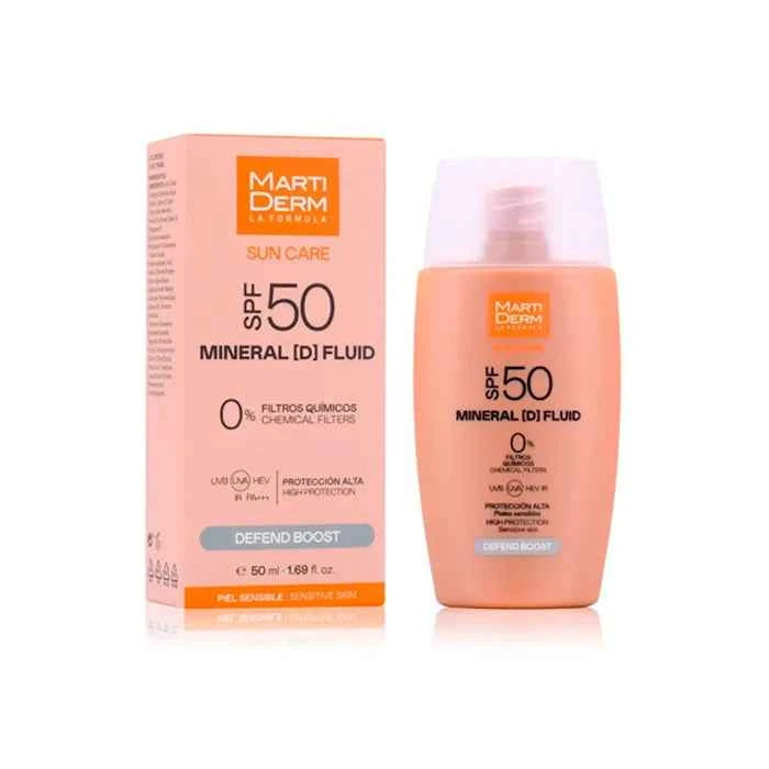 Martiderm Sun Care Mineral Fluid Spf50, 50 ml