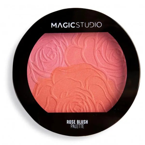 Magic Studio Powerful Cosmetics Rose Blush Palette 1 Piezas Unisex